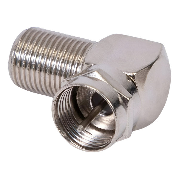 Antena De Tv Coaxial Genérica - Señal Clara Y Estable Plateado