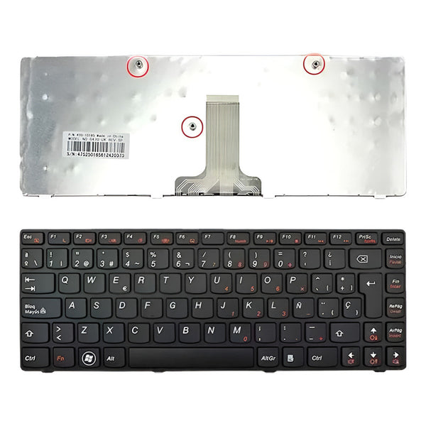 Teclado Para Lenovo G470 V470 B470 B490 G475 B475e B480 M49 Negro Español Latinoamérica