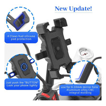 Cargar imagen en el visor de la galería, Soporte De Teléfono Para Manillar De Moto O Bicicleta
