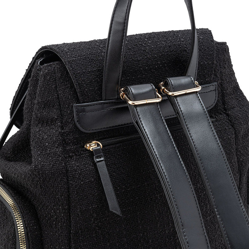 Mochila Secret Lyon Fw24 Negro L