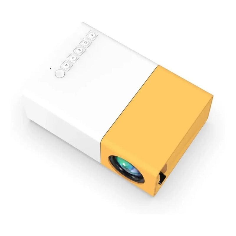 Proyector Mini Genérica Yg300 600lm Amarillo/blanco