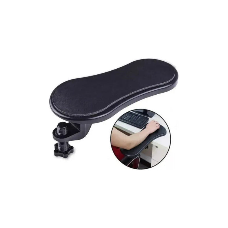 Apoyabrazos Para Computadora Escritorio - Soporte De Brazo Negro
