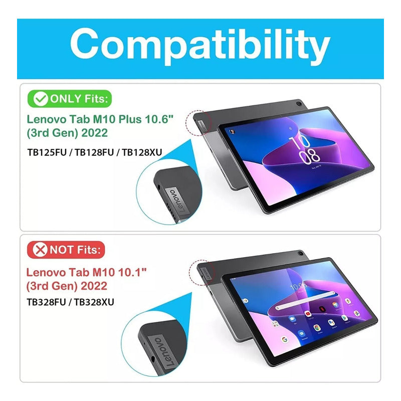 Mica Para Lenovo Tab M10 3rd Gen 10.6 Pulgadas Tb125fu