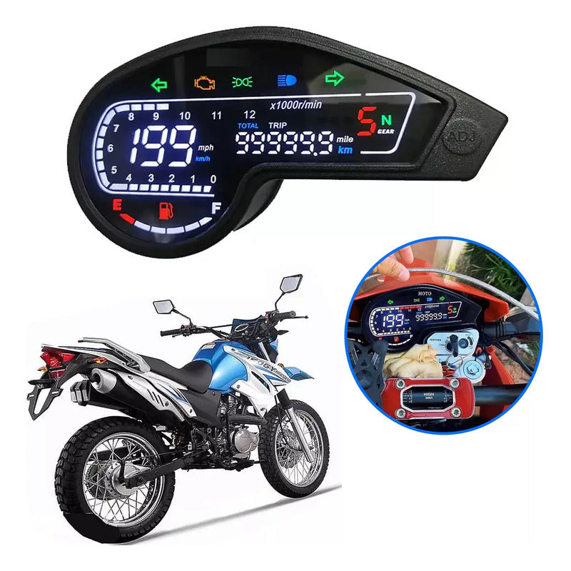 Tablero Digital De Motocicleta Dm200 Xr1901 Crm250 Gy200