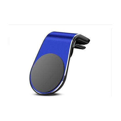 Soporte Auto Para Celular Porta Celular De Rejilla Con Imán Azul