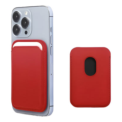 Tarjetero Magnético Magsafe Rojo Billetera