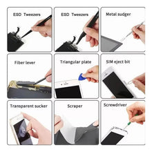 Cargar imagen en el visor de la galería, Kit Herramientas Reparación 18 En 1 Pinza Separador Display
