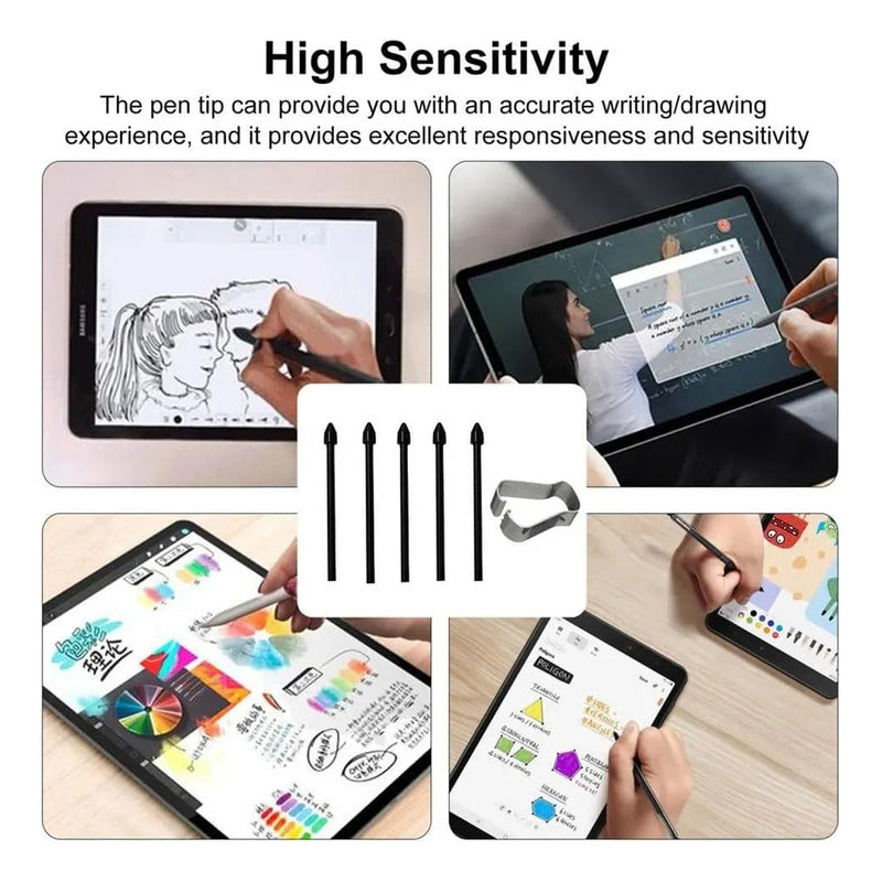10 Recargas Para Galaxy Tab Note3/note4/note5 + S Pen Negro