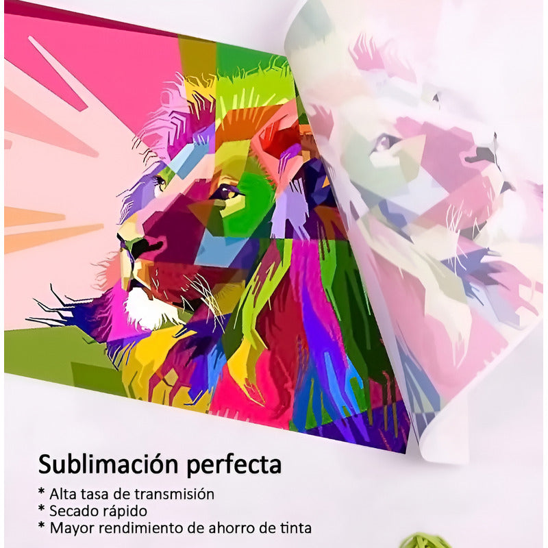 Papel Para Sublimacion Premium A4 / 200hojas 30×21cm Blanco