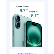 Cargar imagen en el visor de la galería, Apple iPhone 16 Plus (256 Gb) - Rosa - Excelente (Reacondicionado)
