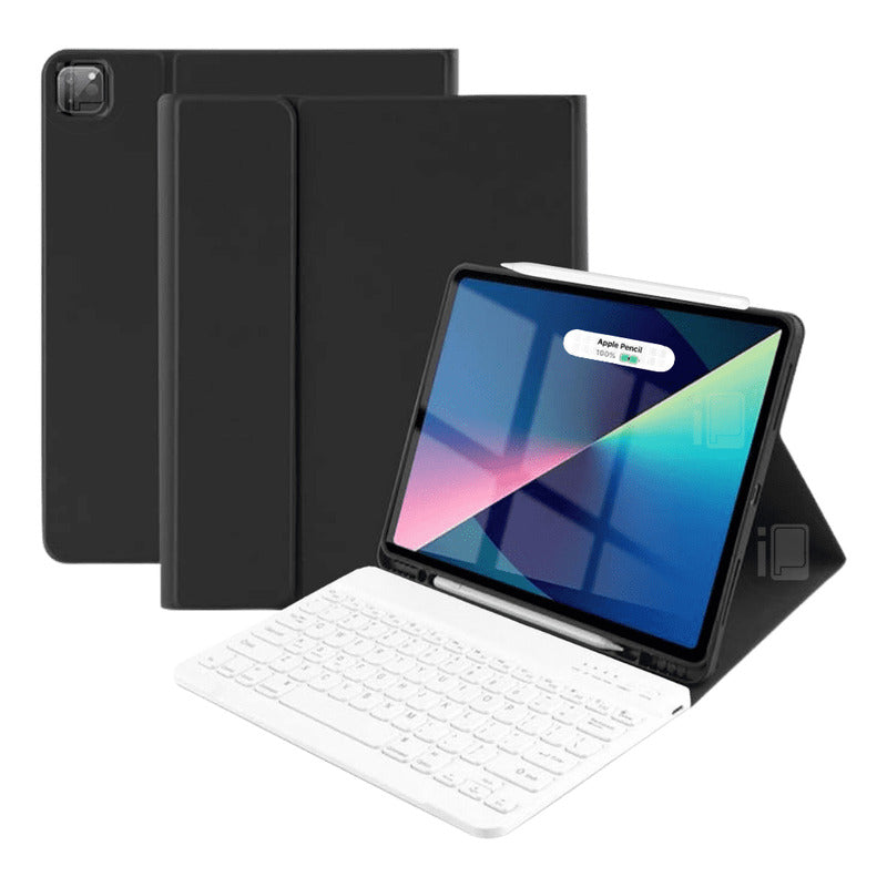 Funda Con Teclado Mas Mouse Para iPad Pro 11 4a 3a 2a Gen
