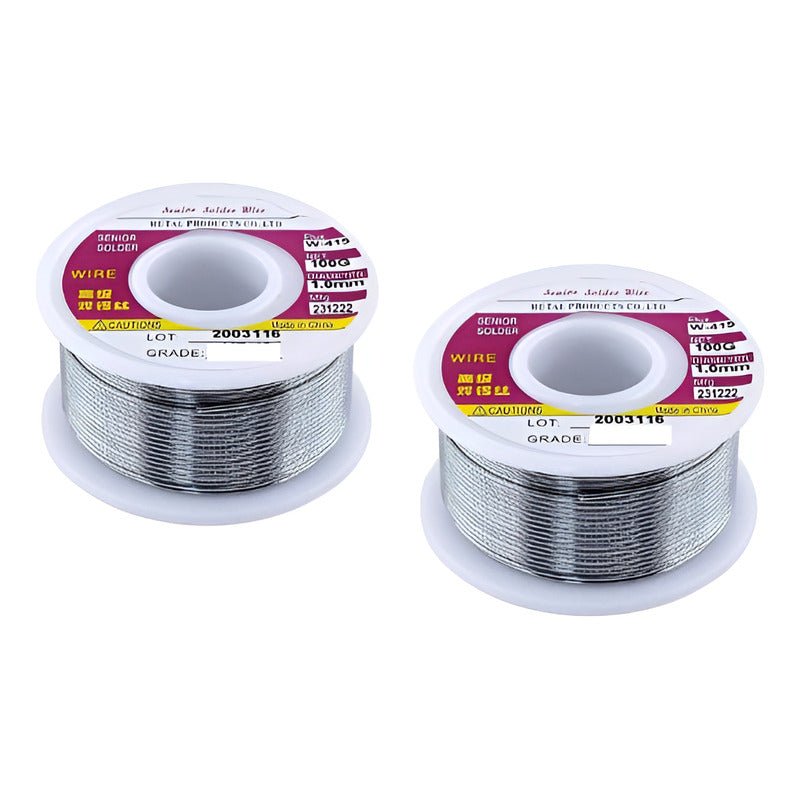 Rollo De Soldadura De 200 G, 63% De Estaño, Plomo De 1,0 Mm