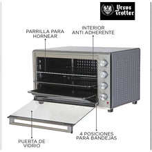 Cargar imagen en el visor de la galería, Horno Eléctrico 100 Litros Ursus Trotter (nuevo Caja Abiera) Gris
