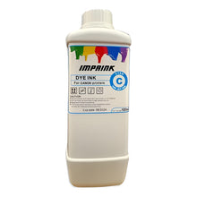 Cargar imagen en el visor de la galería, Tinta Dye Para Impresoras Canon Ecotank Premium 1 Litro Cian
