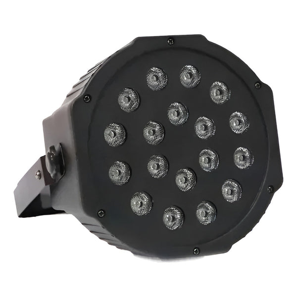 Foco De 18 Luces Led Color Para Fiesta