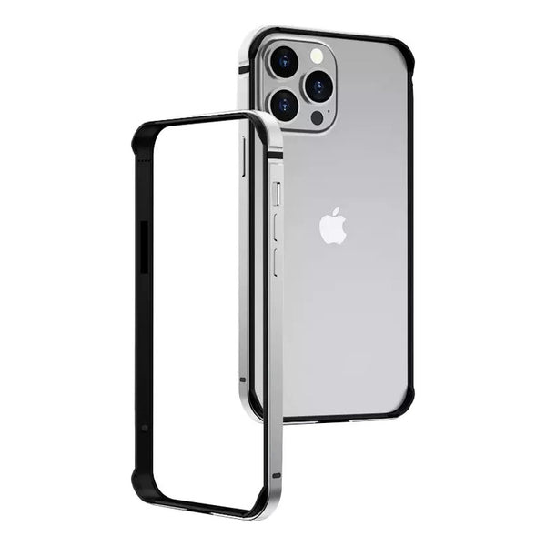 Funda Marco Metálico Para iPhone 15 Silver