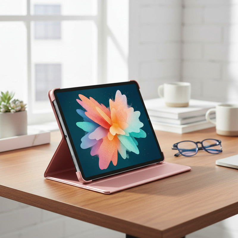 Funda Smart Para iPad 2 3 4 Gen A1219 A1395 A1416 A1458 Rose Gold