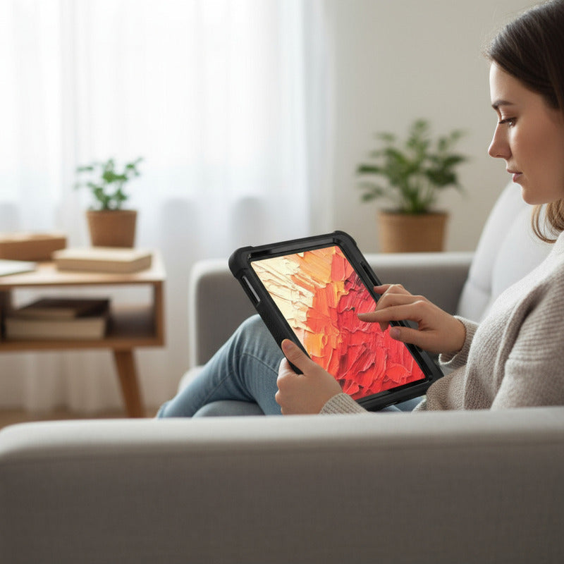 Funda Carcasa Antigolpes Para iPad Pro 11 M2 , M1 Y Air 10,9 Negro