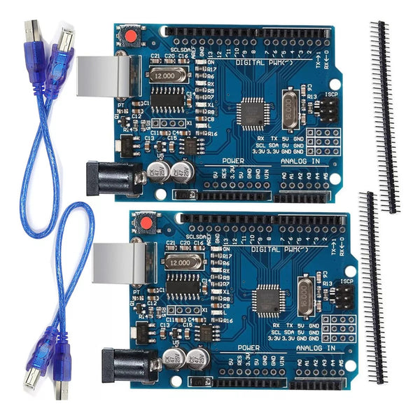 2 Unidades Upgrade One R3 Smd Tecneu, Compatible Con Arduino