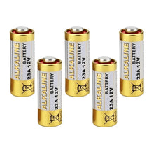 Cargar imagen en el visor de la galería, Pack 5 Pilas 23a 12v Control Portón Alarma Pila 23 A 12 V
