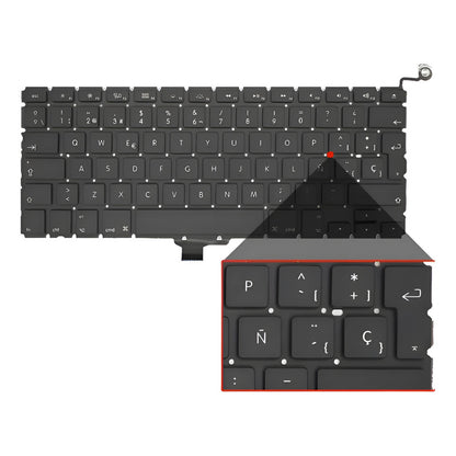 Teclado Apple A1278 Español Para Macbook Pro 13.3 Negro Español España