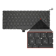Cargar imagen en el visor de la galería, Teclado Apple A1278 Español Para Macbook Pro 13.3 Negro Español España
