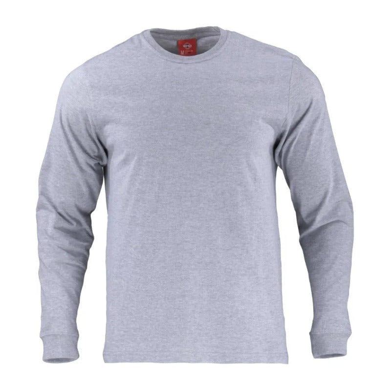 Polera Polo Manga Larga Certificada Gris Hombre Gris Gris L Lisa