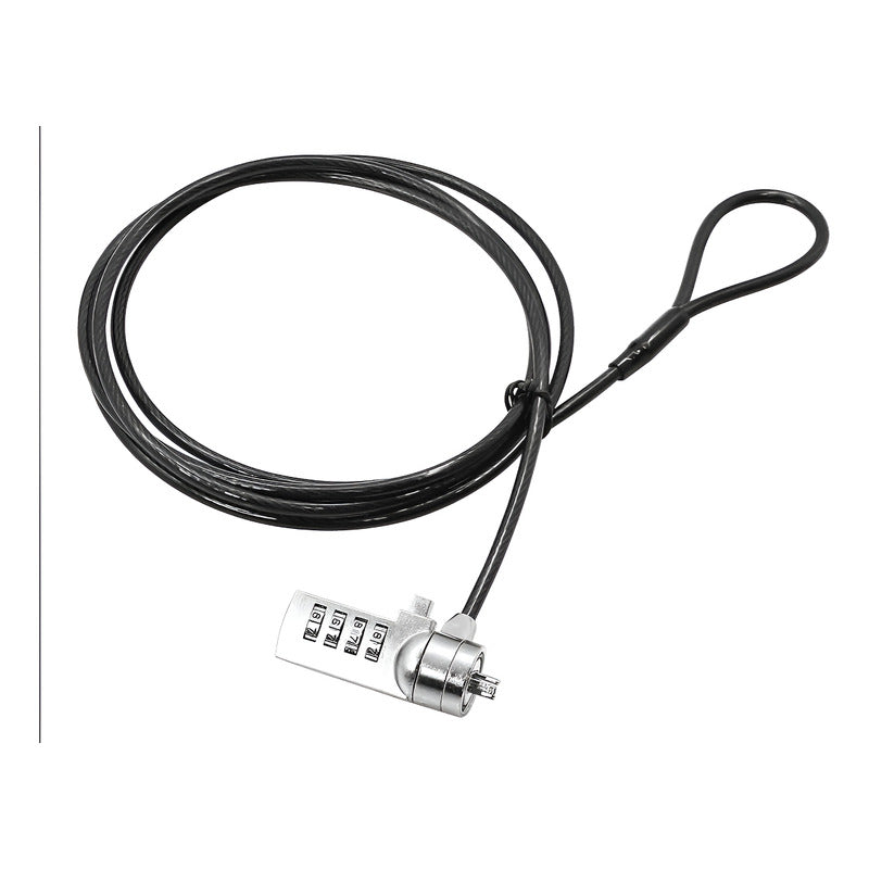 Candado De Seguridad C/clave P/notebook Pingcool Negro