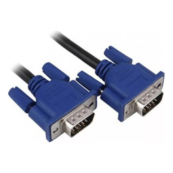 Cable Vga Largo 3 Metros Macho A Macho Monitor Pc Proyector