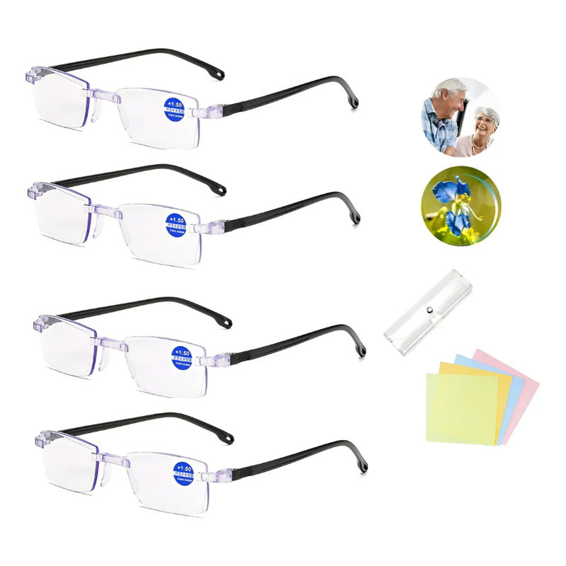Zoom Inteligente Anti-azul Progresivo 150-350 Zafiro De Alta 1 Bluray200