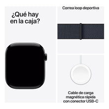 Cargar imagen en el visor de la galería, Apple Watch Series 10 Gps  Caja De Aluminio Negro Azabache De 46 Mm  Correa Loop Deportiva Color Tinta (nuevo Con Caja Abierta)
