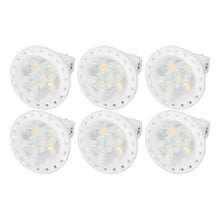 Cargar imagen en el visor de la galería, Pack 6 Ampolletas Gu5.3 (mr16) Blanco Cálido

