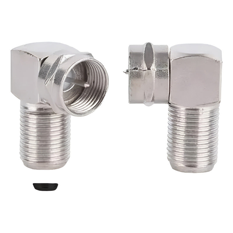 Antena De Tv Coaxial Genérica - Señal Clara Y Estable Plateado