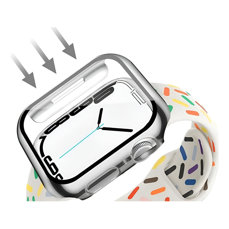 Protector Carcasa Slim + Glass Para Apple Watch 45mm