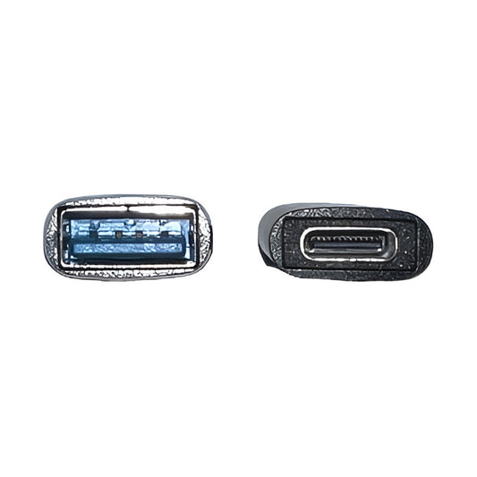 Adaptador Usb Otg A Usb-c + Usb-c A Usb3 Negro
