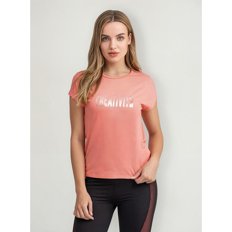 Polera Con Malla Coral Mujer Fashion S Park