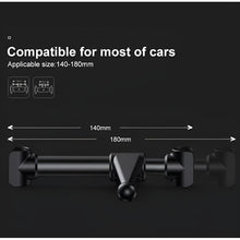 Cargar imagen en el visor de la galería, Soporte Para Tablet iPad De Auto Coche 4.7-11in Universal Negro
