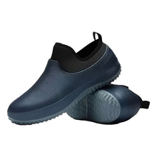 Cargar imagen en el visor de la galería, Zapatos De Cocinero Cocina Restaurante Médico Antideslizante Azul Marino Azul 45 Cl
