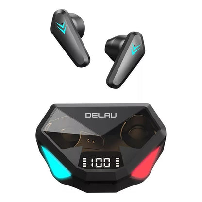 Audífonos Bluetooth Delavtech Pods Pro Gamer Z9+ Negro