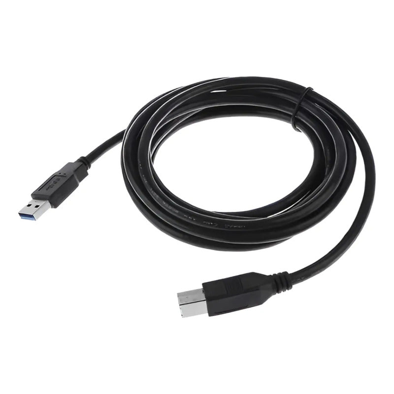 Cable De Impresora Y Scanner A-b De 5 Metros Con Usb 2.0 Negro