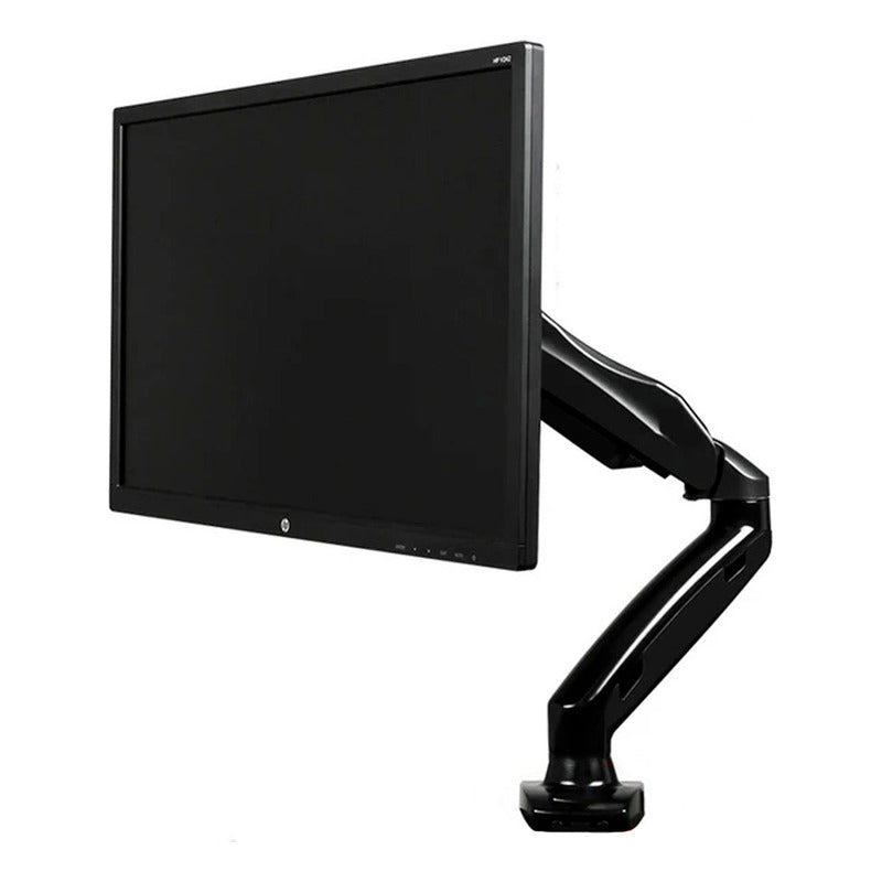 Soporte Ergonómico A Gas Para Monitor De Escritorio 17 A 32° Color Negro