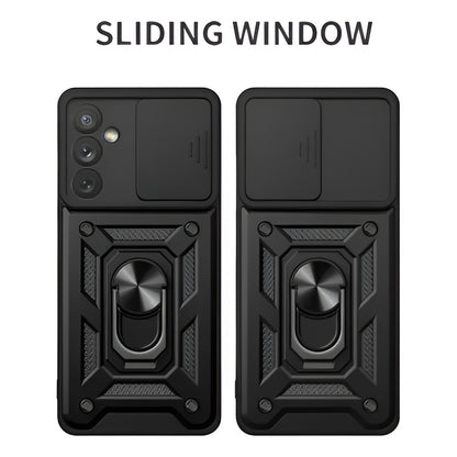 Carcasa Para Samsung Antishock Anillo Blindada Series S Azul Oscuro S23 Ultra