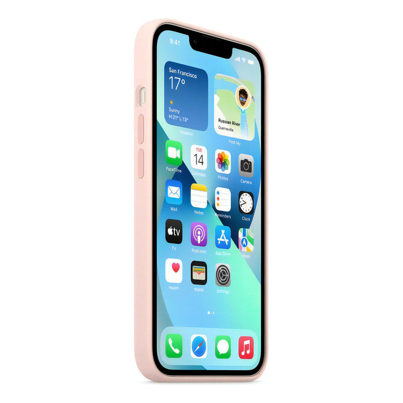 Funda Silicona Magsafe Para iPhone 13 Mini Rosa Caliza Apple