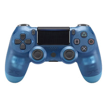 Cargar imagen en el visor de la galería, Joystick Inalámbrico Compatible Con Ps4 Doubleshock Transparente Azul
