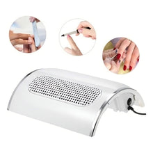 Cargar imagen en el visor de la galería, Aspiradora Extractor Polvo Uñas Gel Acrílicas Manicura Color Grande 858-5 
