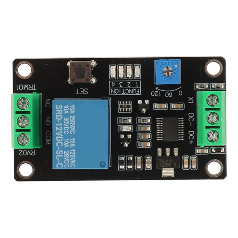 Time Delay Off Diy Interruptor De Circuito Arduino 12v Rele