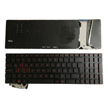 Cargar imagen en el visor de la galería, Teclado Asus Rog Gl551 Gl551jk Gl551jm Negro Español Latinoamérica
