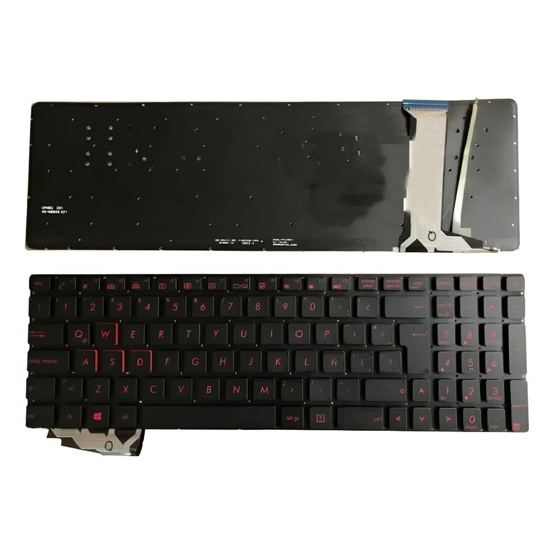 Teclado Asus Rog Gl551 Gl551jk Gl551jm Negro Español Latinoamérica