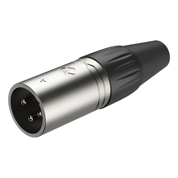 Conector Canon Xlr Macho 3 Polos, Roxtone Negro