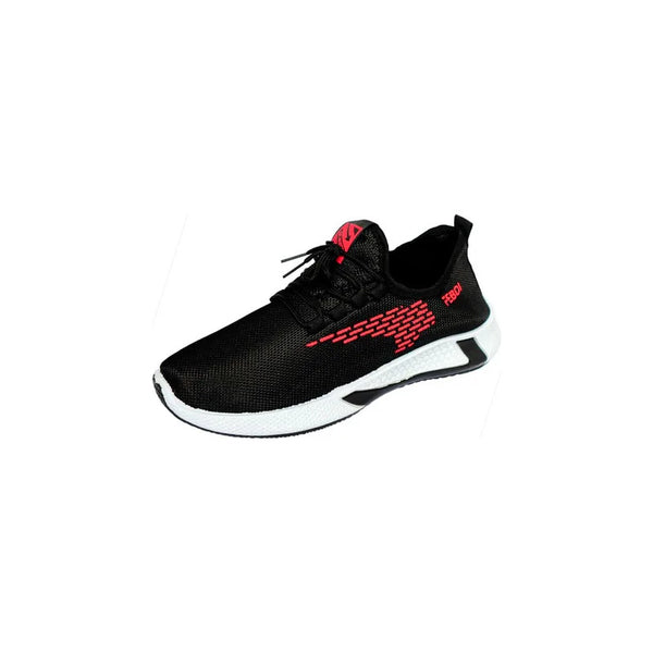 Zapatillas Hombre Ultra Ligeras Urbanas Casual Negro Lisa 44
